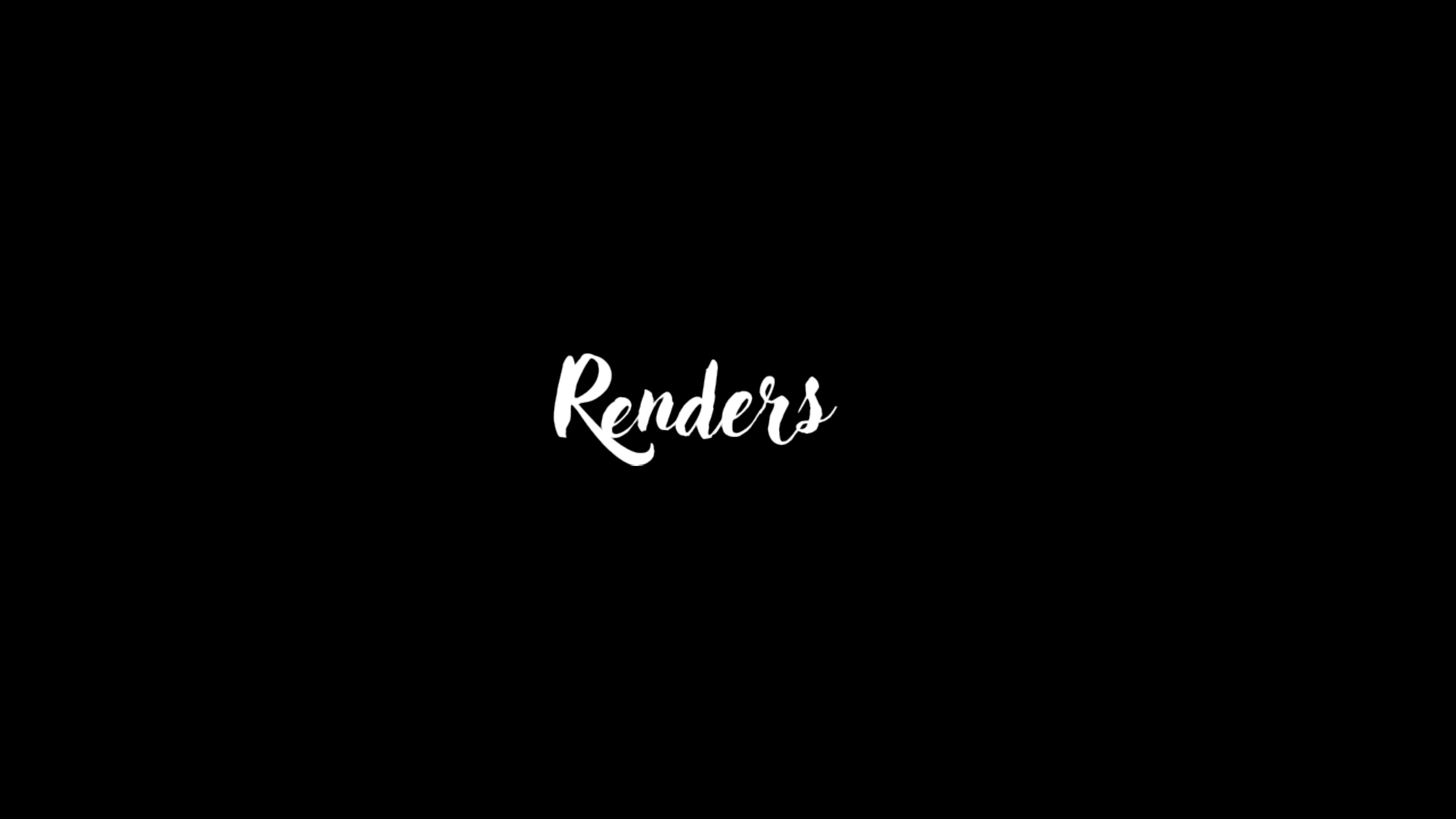 Portadilla de la sección de renders